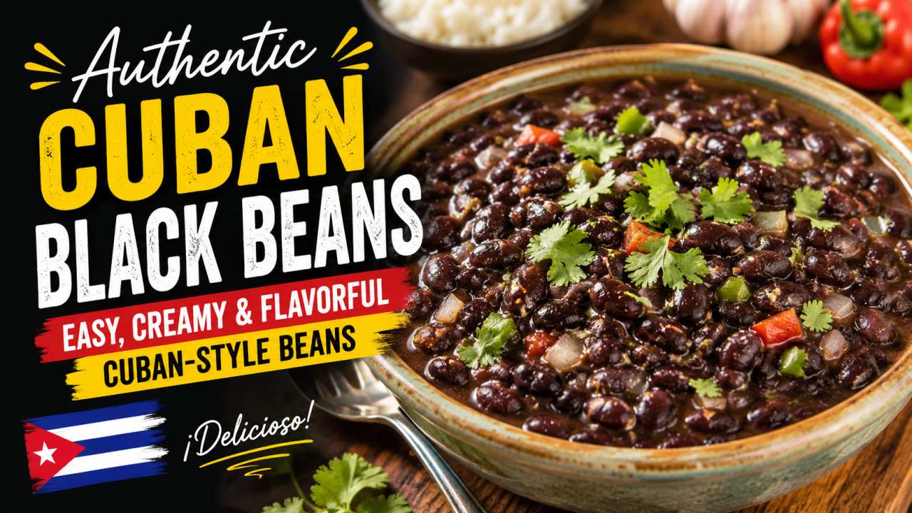 Authentic Cuban Black Beans Recipe