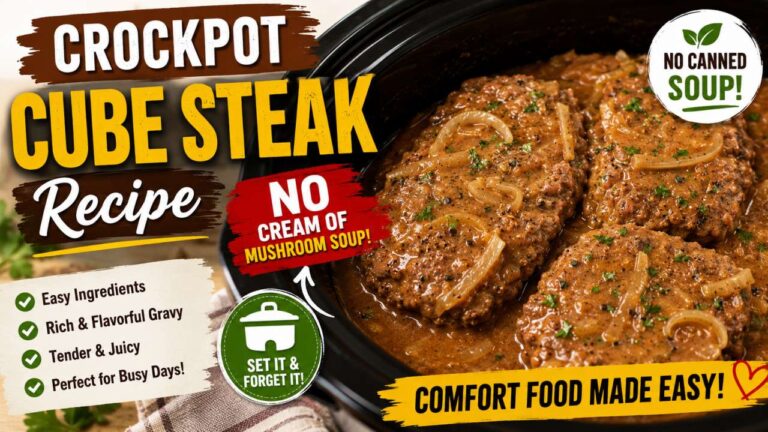 Crockpot Cube Steak Recipe