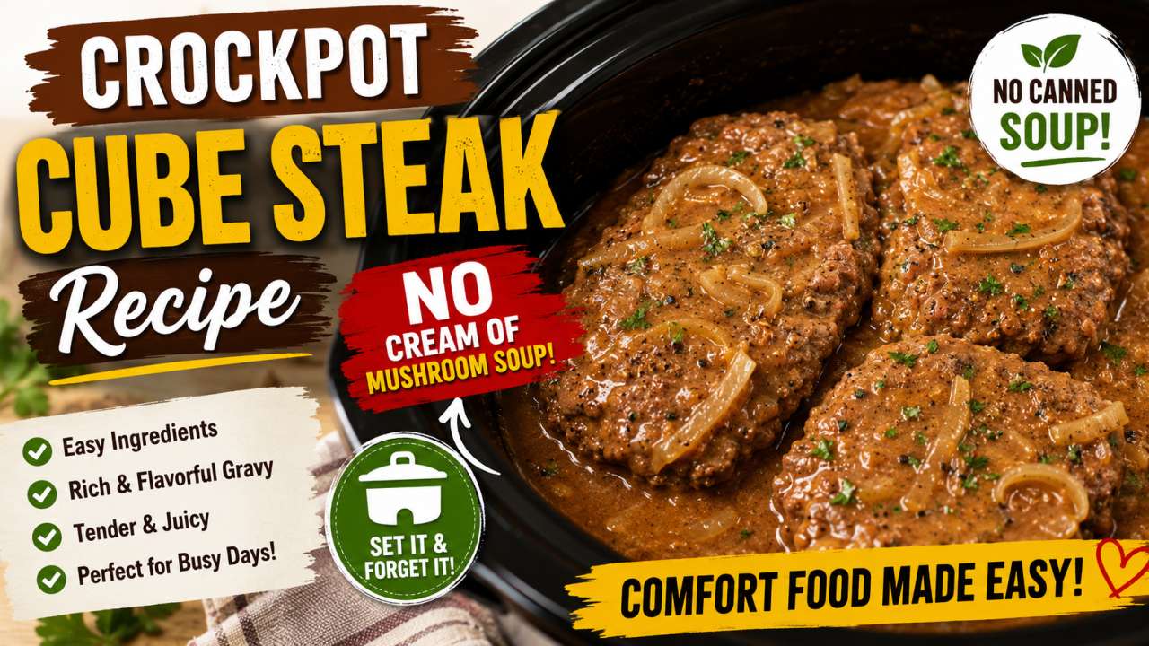 Crockpot Cube Steak Recipe