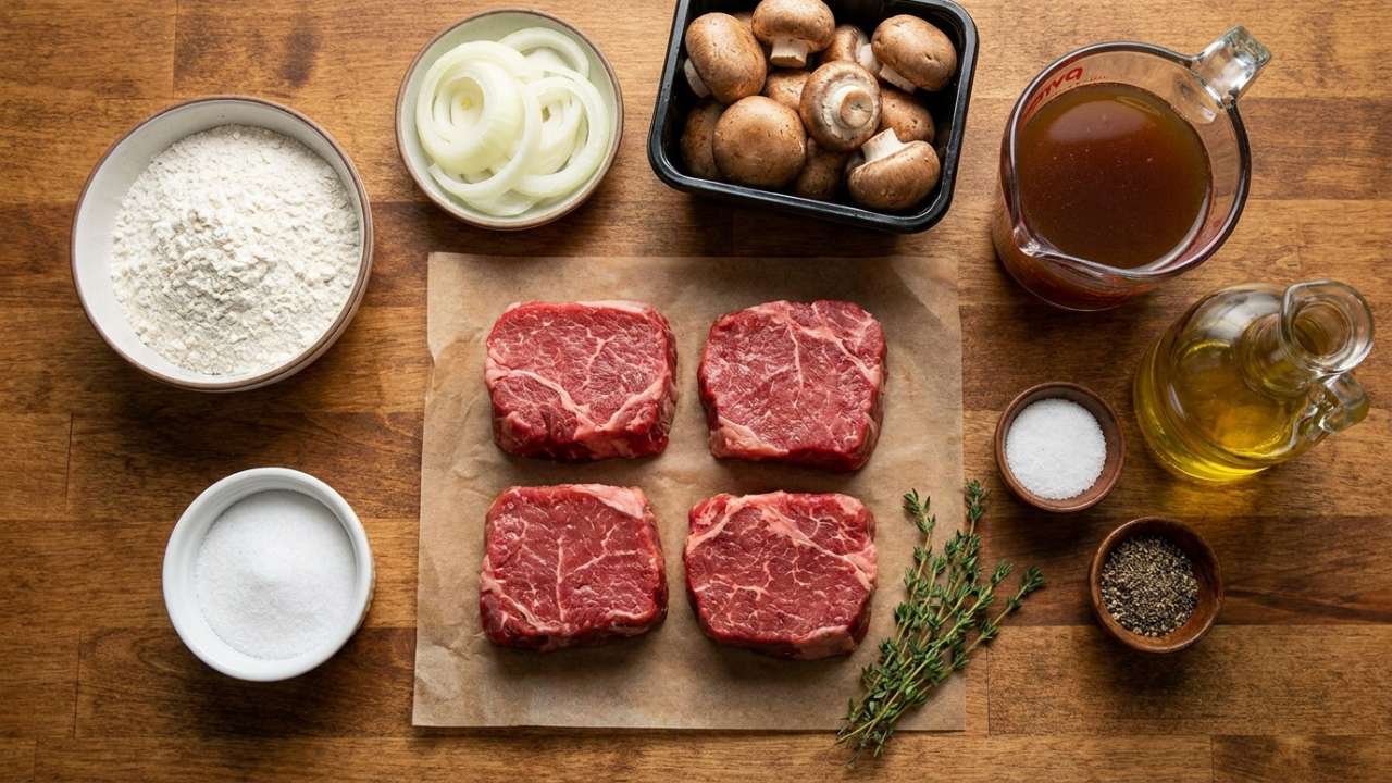What You'll Need for Classic Smothered Cube Steak
